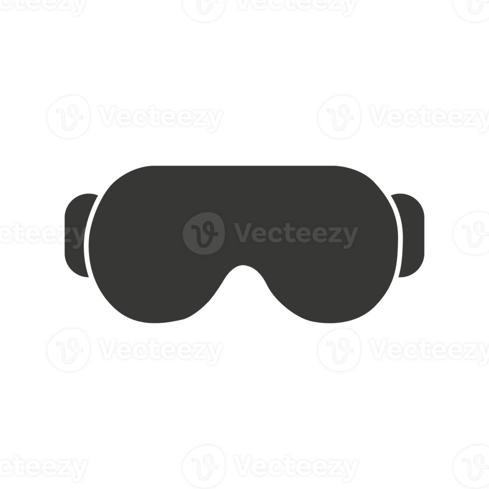 Virtual reality Headset. Vr glasses flat icon. Vr goggles device for computer game. png