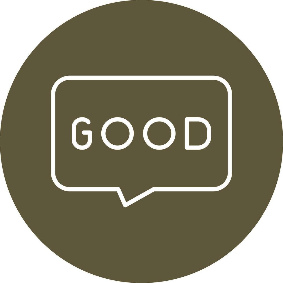 Good Vector Icon
