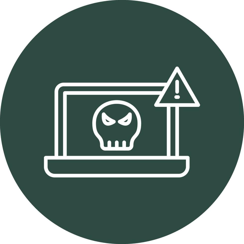 Cyber Attack Vector Icon