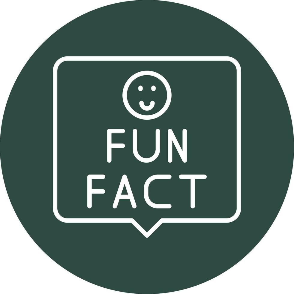 Fun Fact Vector Icon