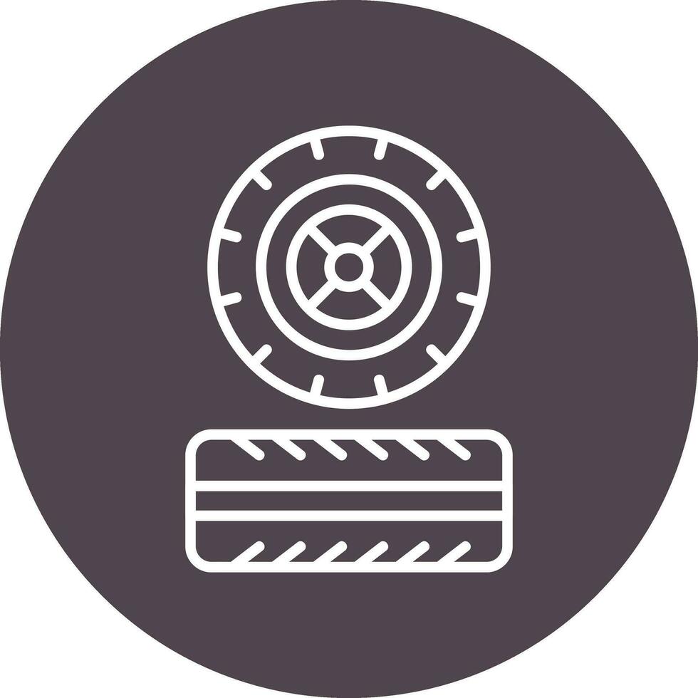 Tires Vector Icon