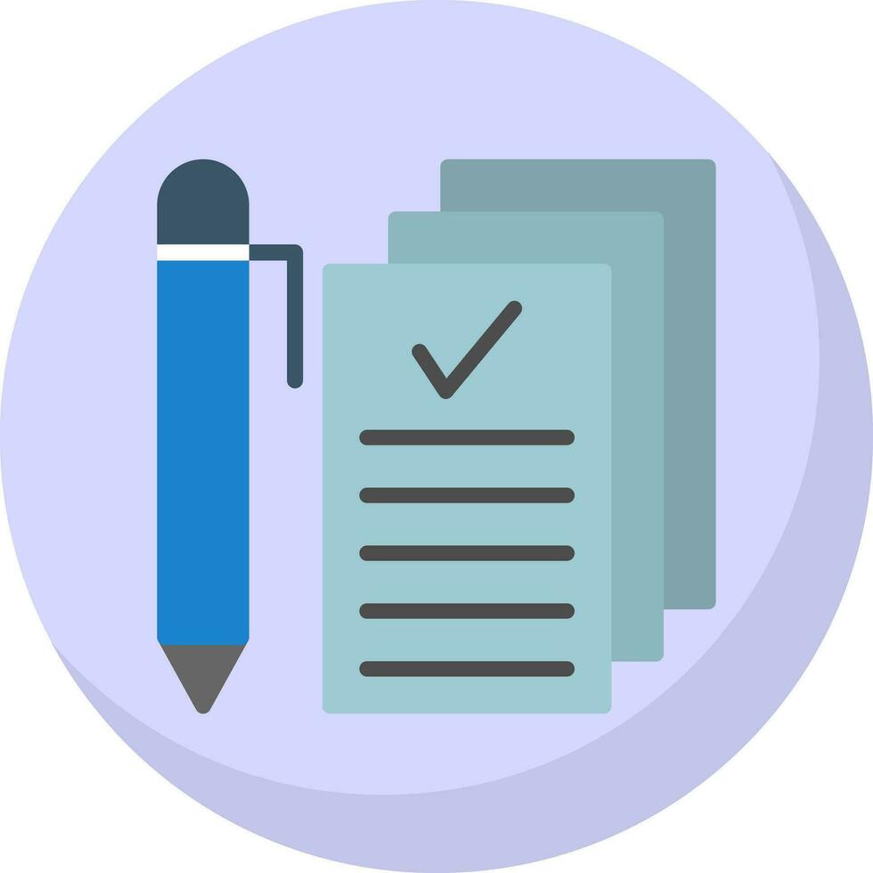 Checklist Vector Icon Design