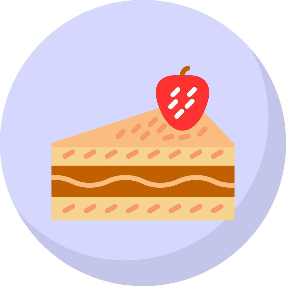 tarta de queso vector icono diseño