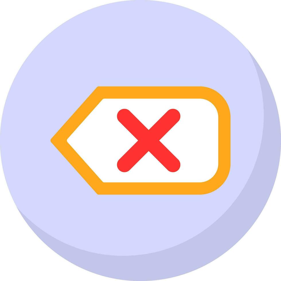 Delete Vector Icon Design