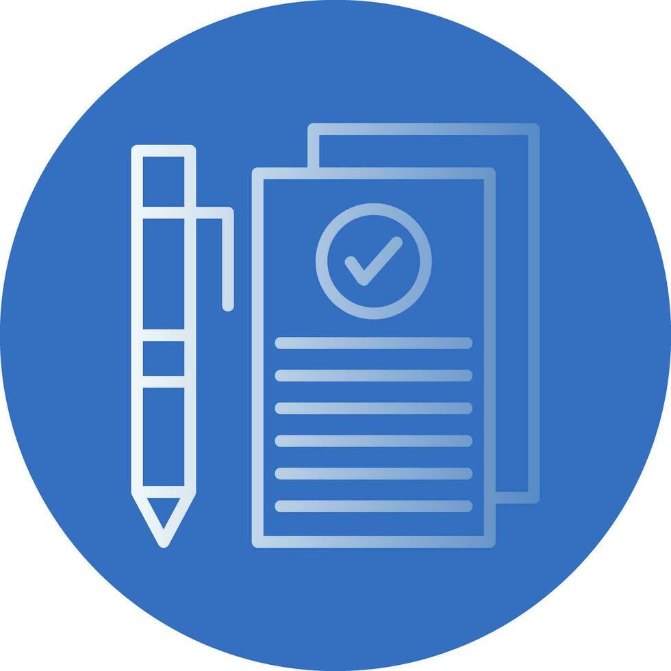 Checklist Vector Icon Design