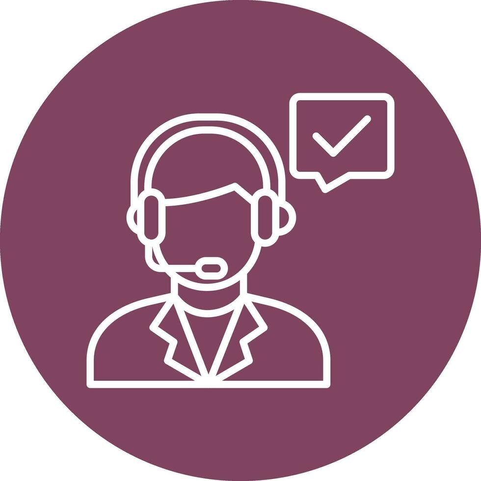 Customer Service Vector Icon