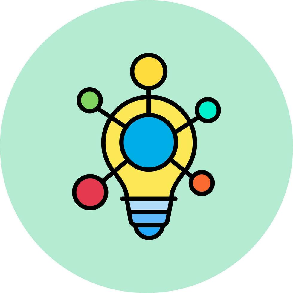 Clustering Vector Icon