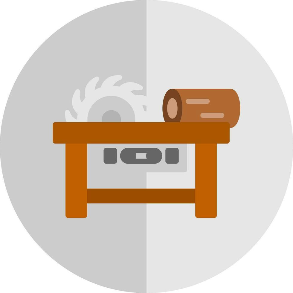 Sawmill Vector Icon Design