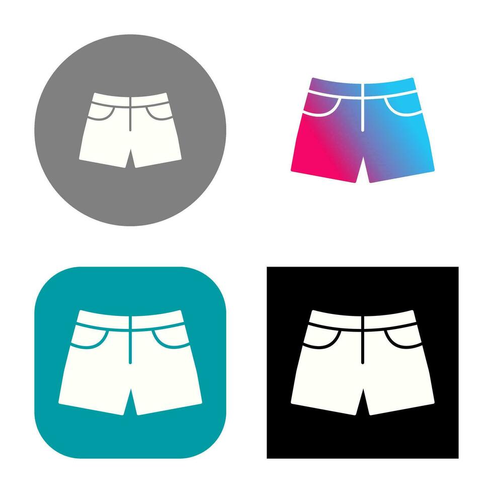 Shorts Vector Icon