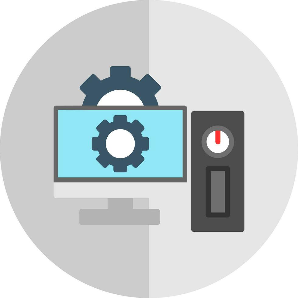 Desktop Vector Icon Design