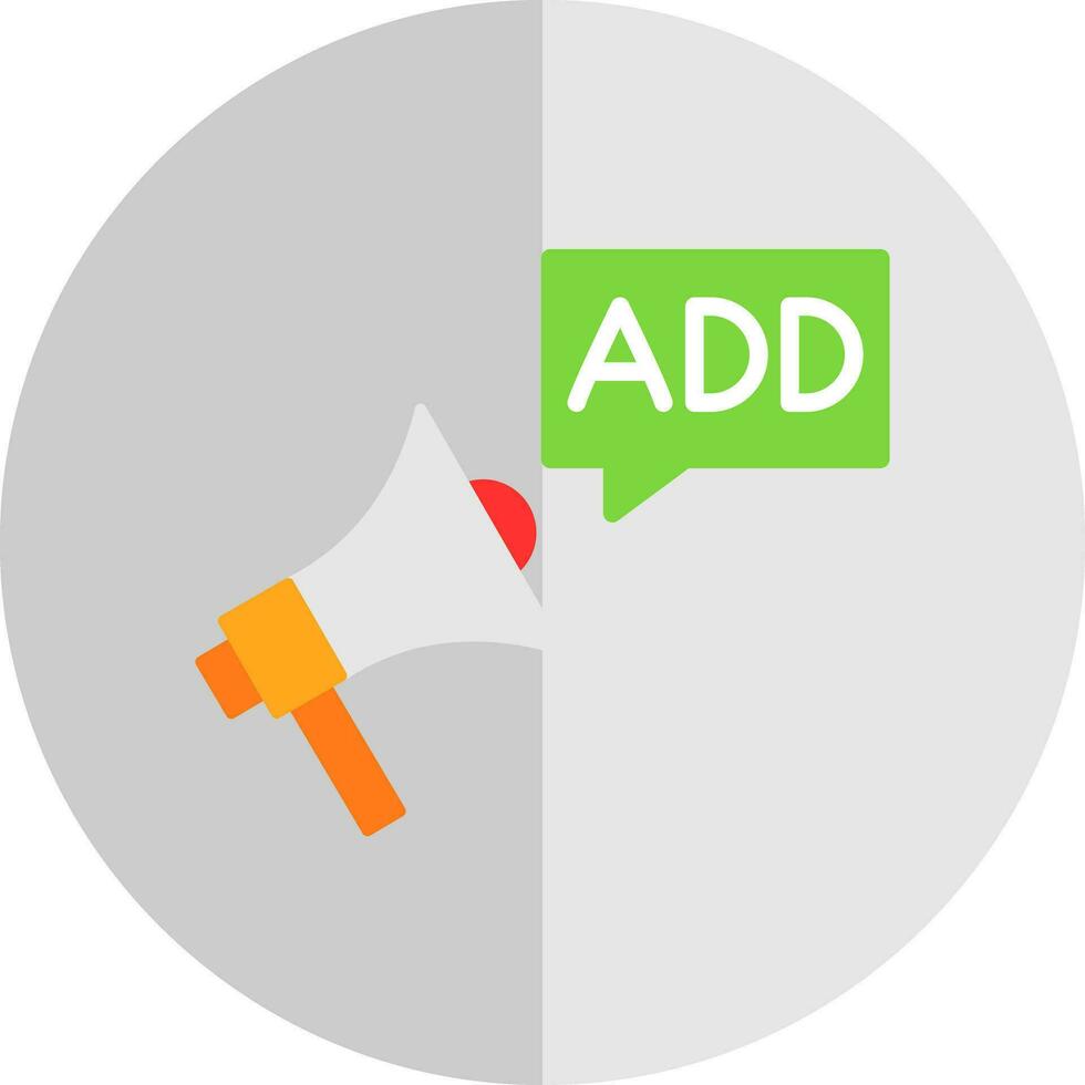 Advert Vector Icon Design
