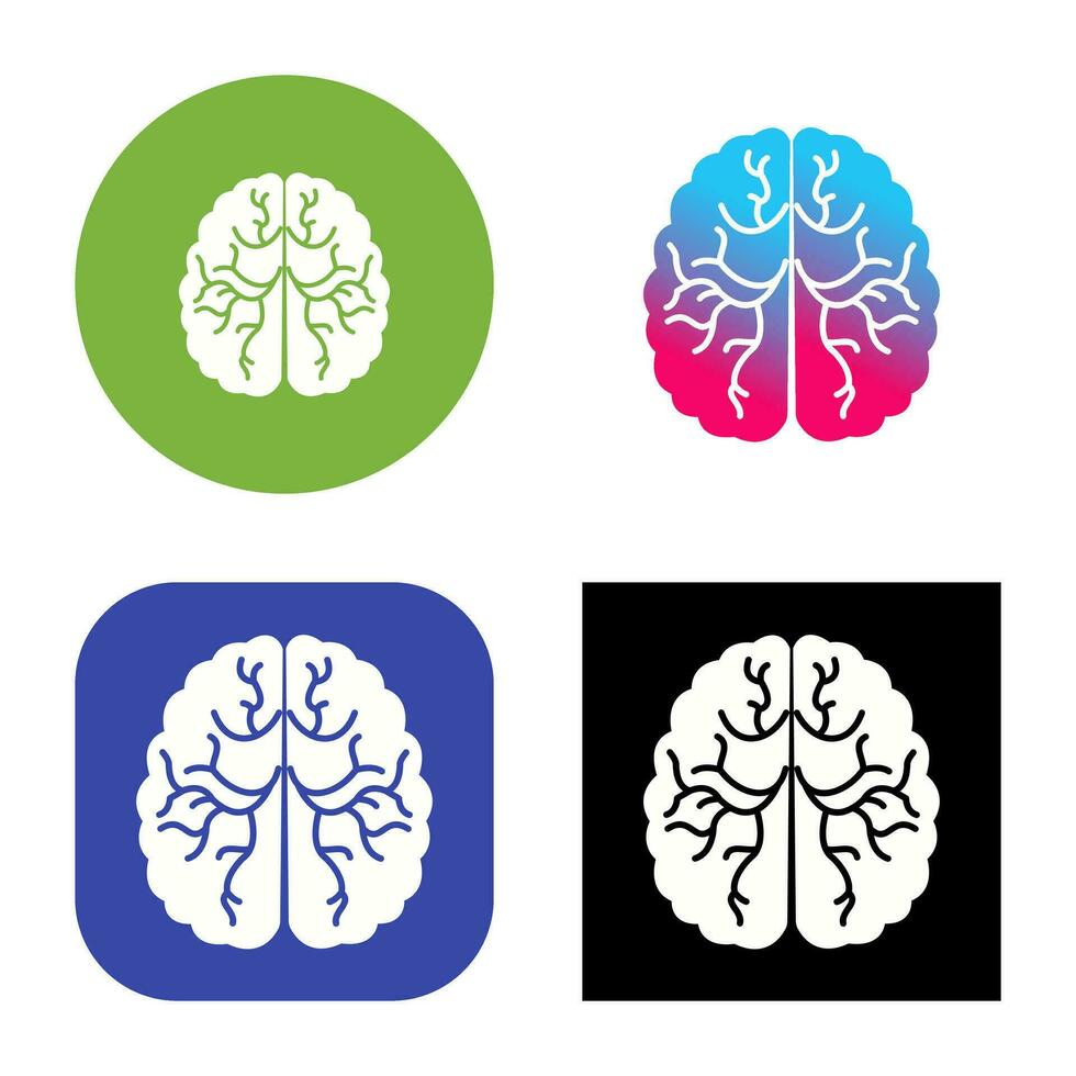 icono de vector de cerebro