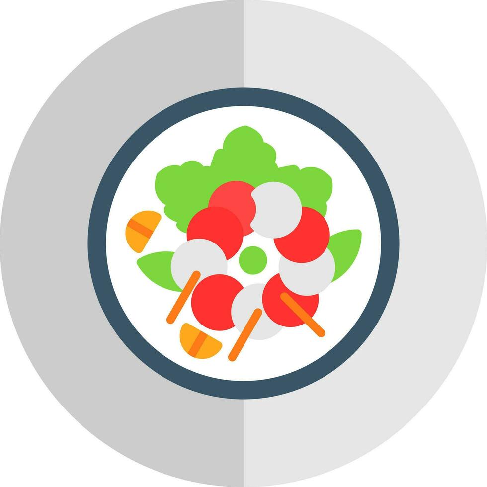 Quinoa Salad Vector Icon Design