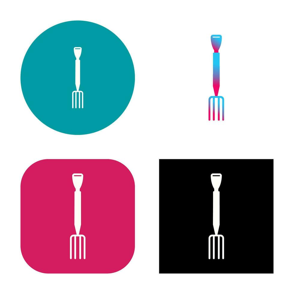 Gardening Fork Vector Icon