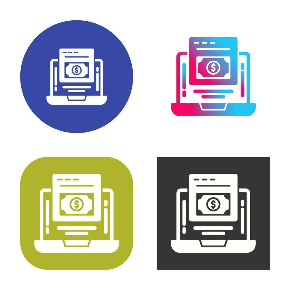 Online Payment Vector Icon