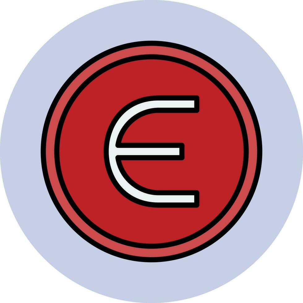 Epsilon Vector Icon