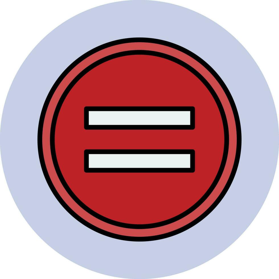Equal Vector Icon