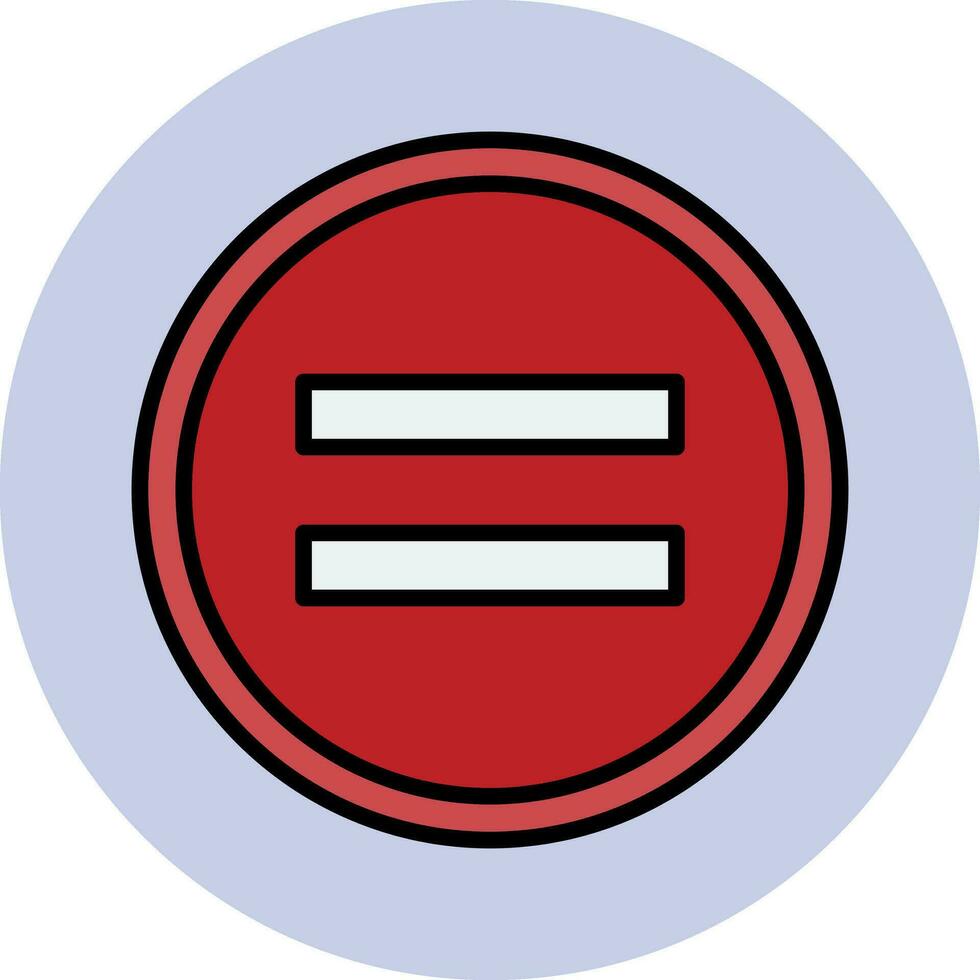 Equal Vector Icon