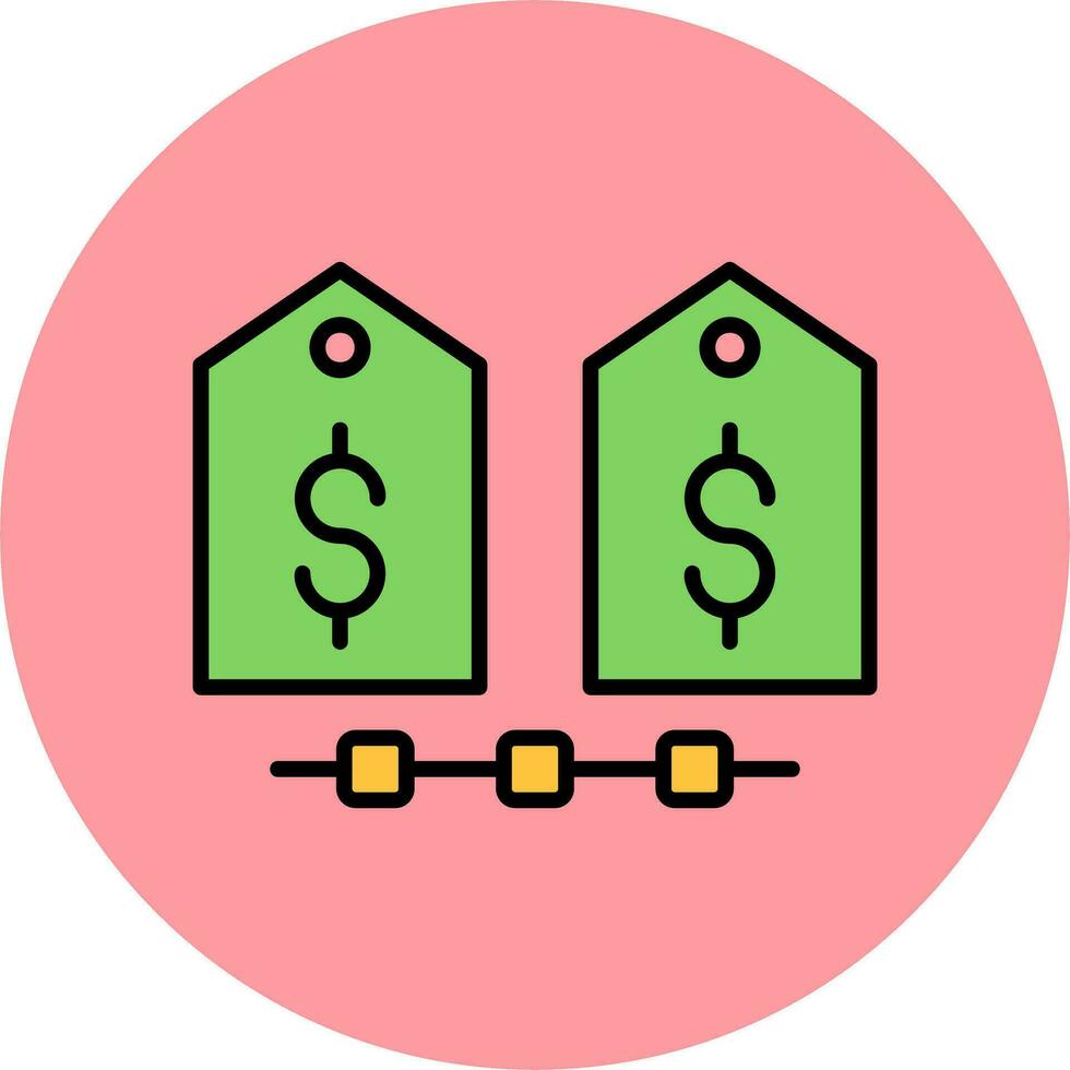 Residual Value Vector Icon