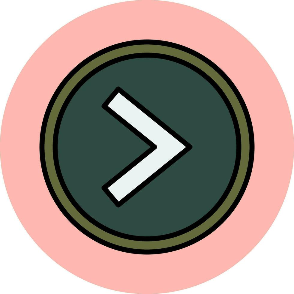 Is Greater Than Vector Icon