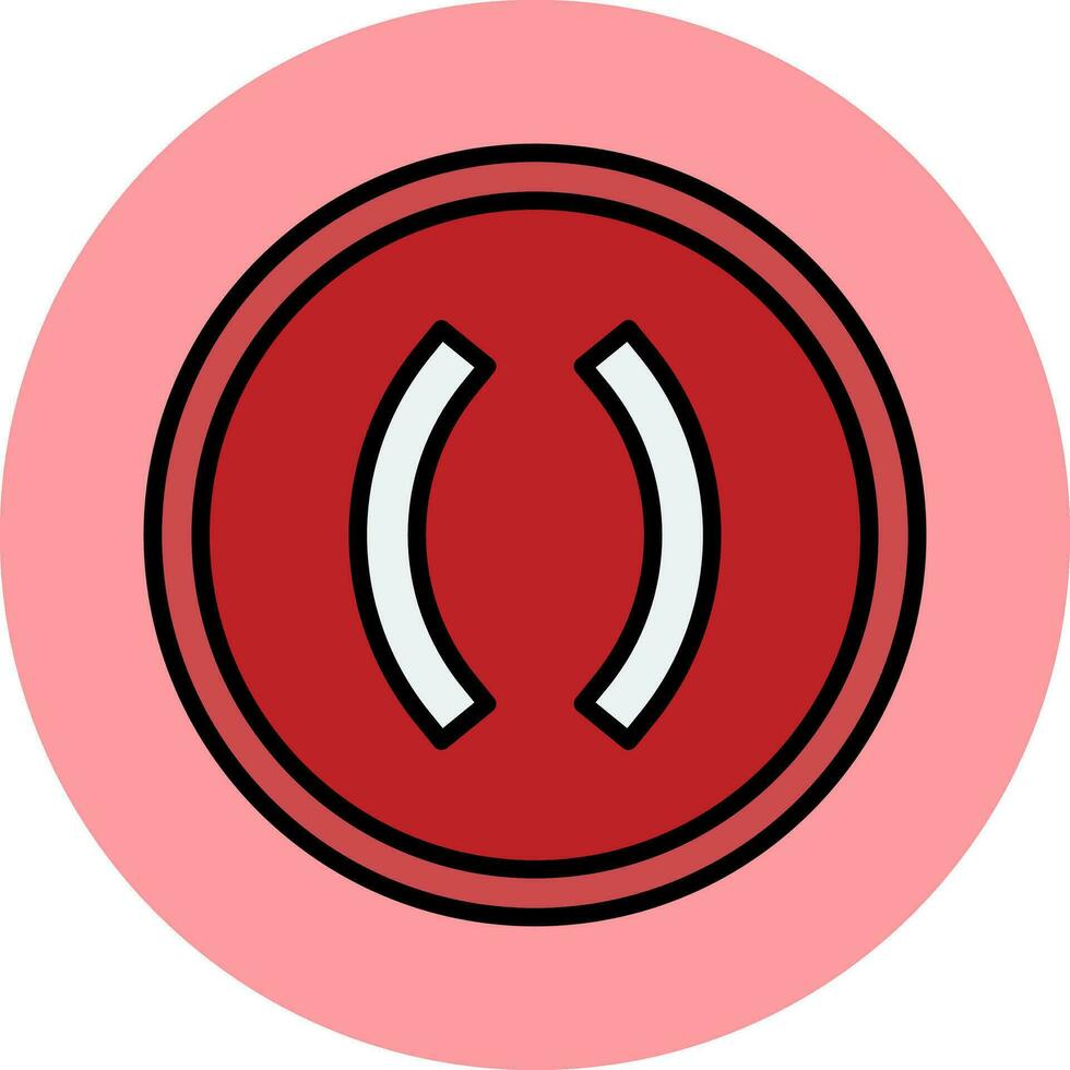 Parenthesis Vector Icon