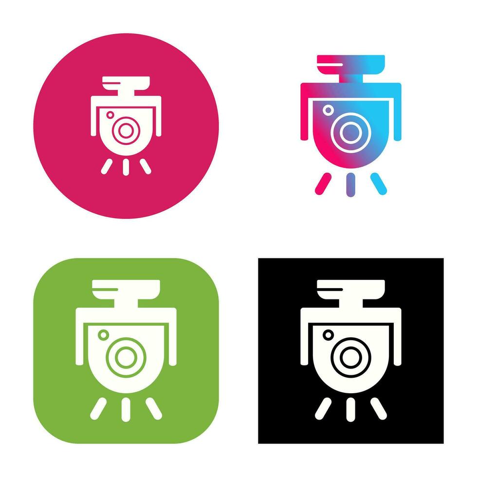 Security Camera Vector Icon