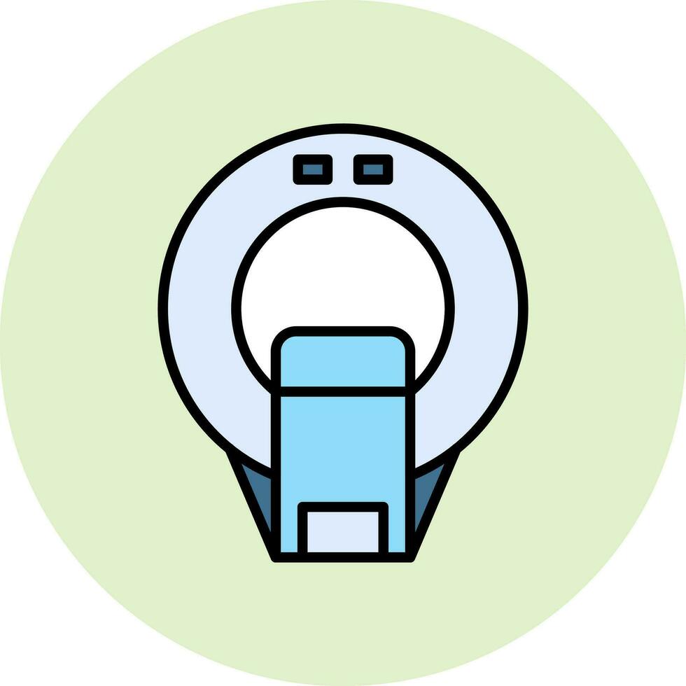 Ct Scan Vector Icon