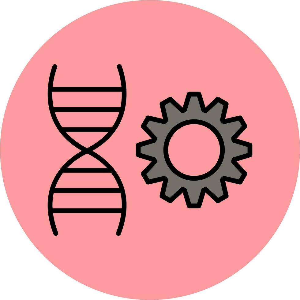 Genetic Vector Icon