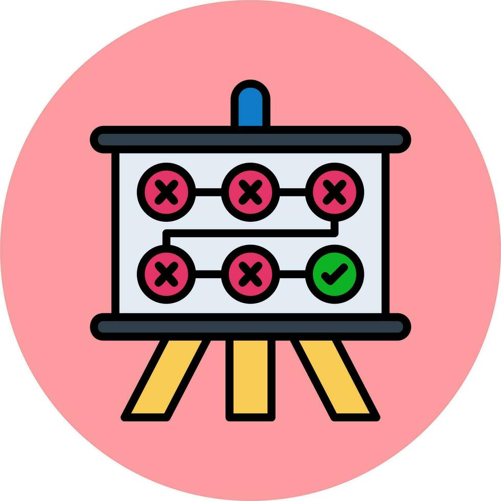 Trial And Error Vector Icon