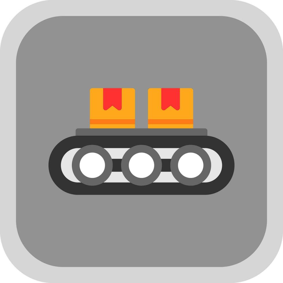 Conveyor belt Vector Icon Design