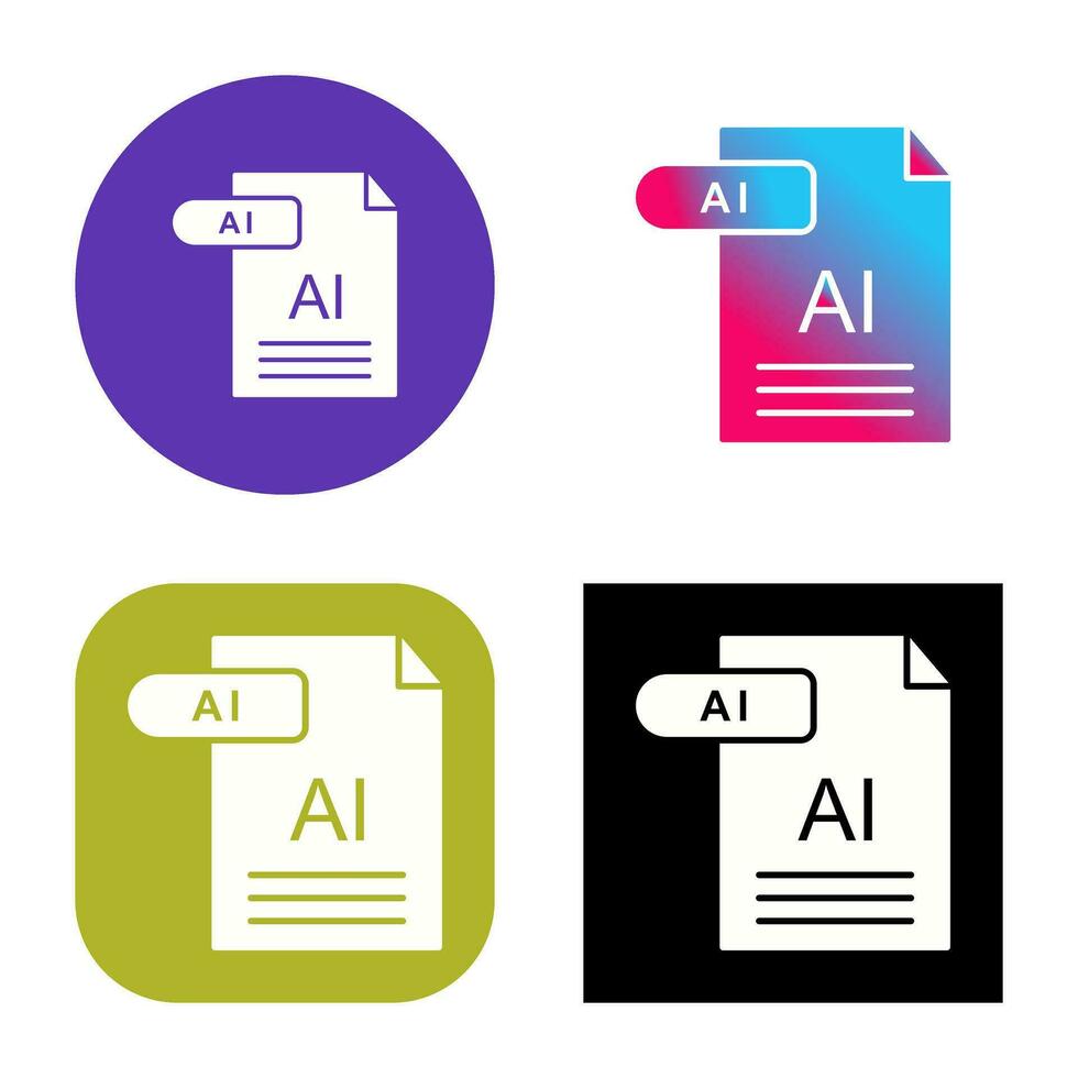 AI Vector Icon