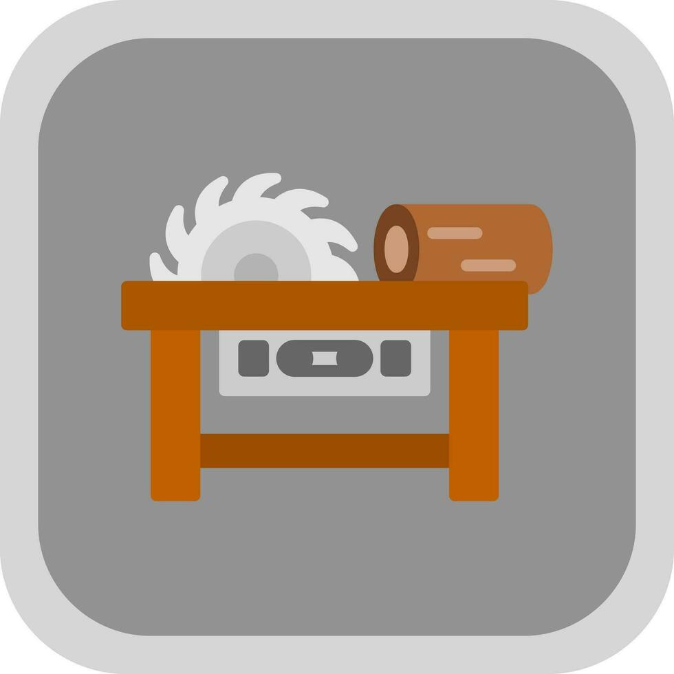 Sawmill Vector Icon Design