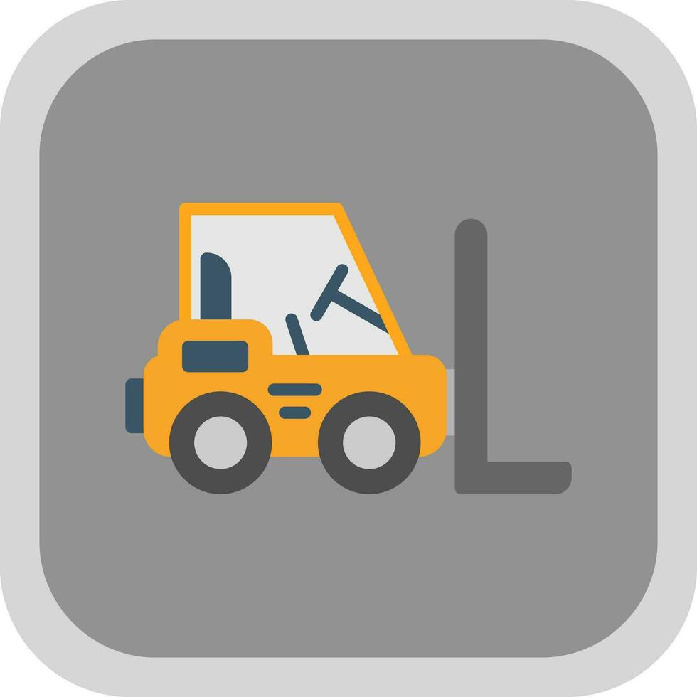 Forklift Vector Icon Design