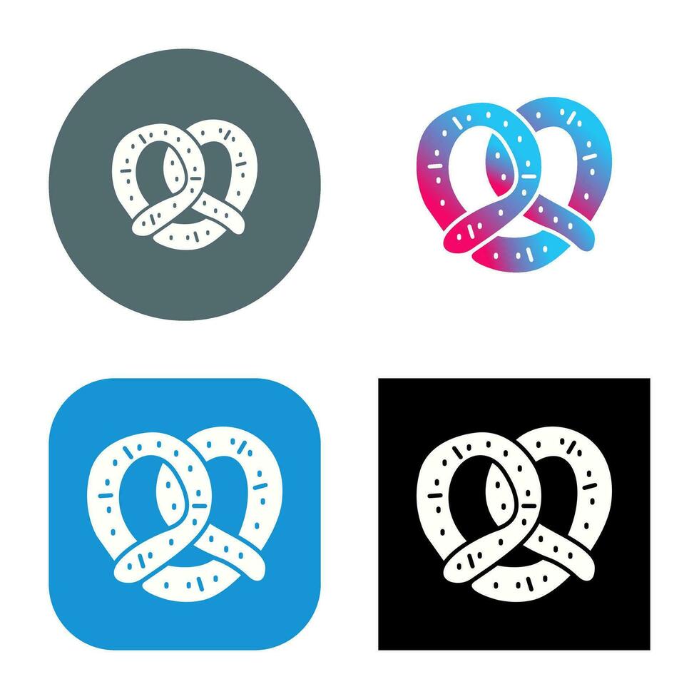 Pretzel Vector Icon