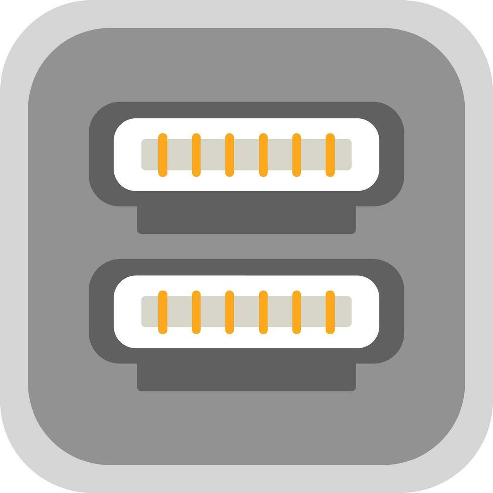 Hdmi port Vector Icon Design