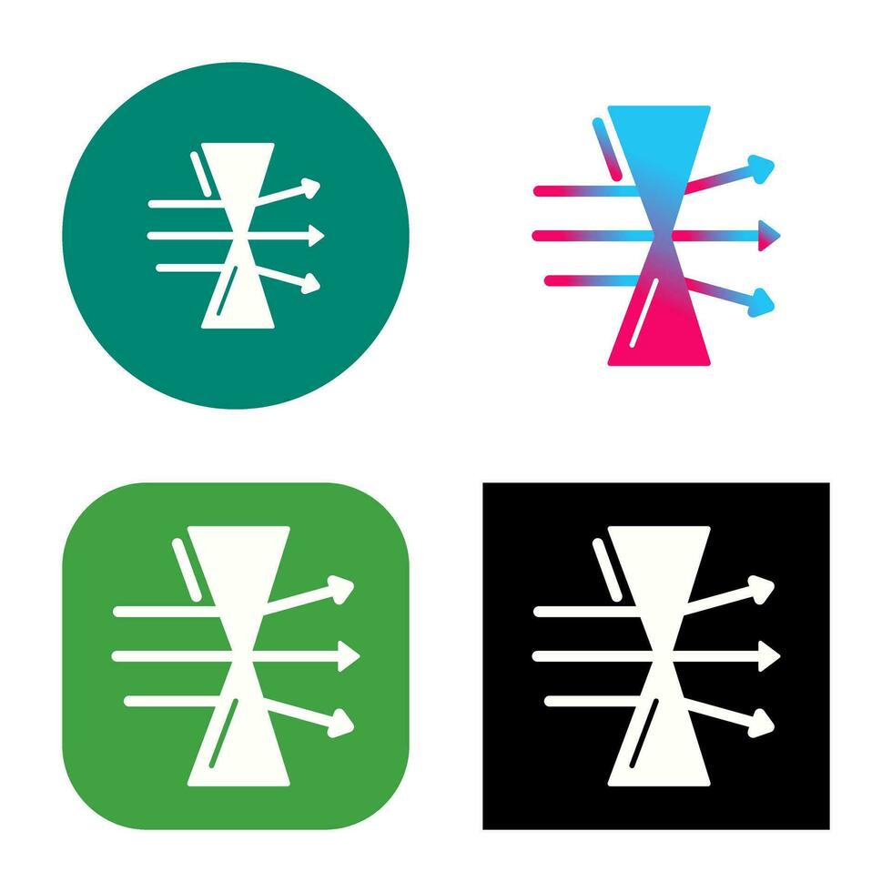 Dispersion Vector Icon