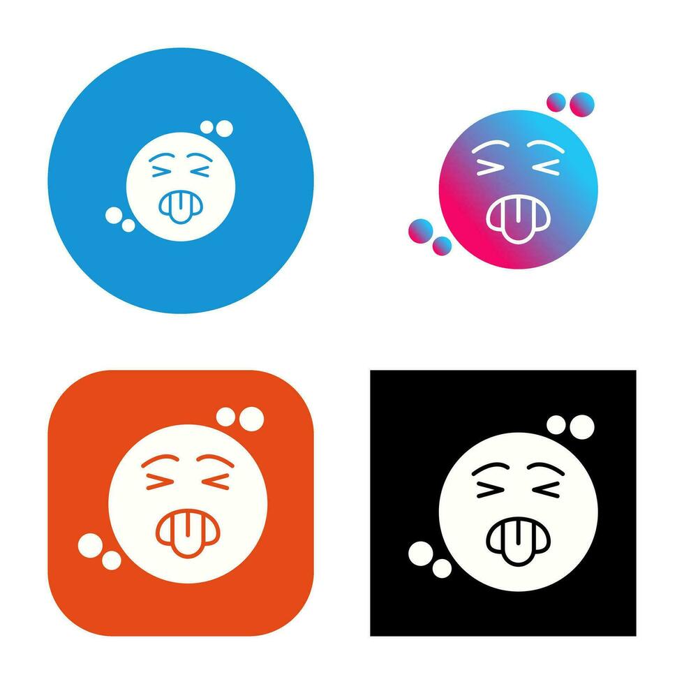 Disgusted Vector Icon
