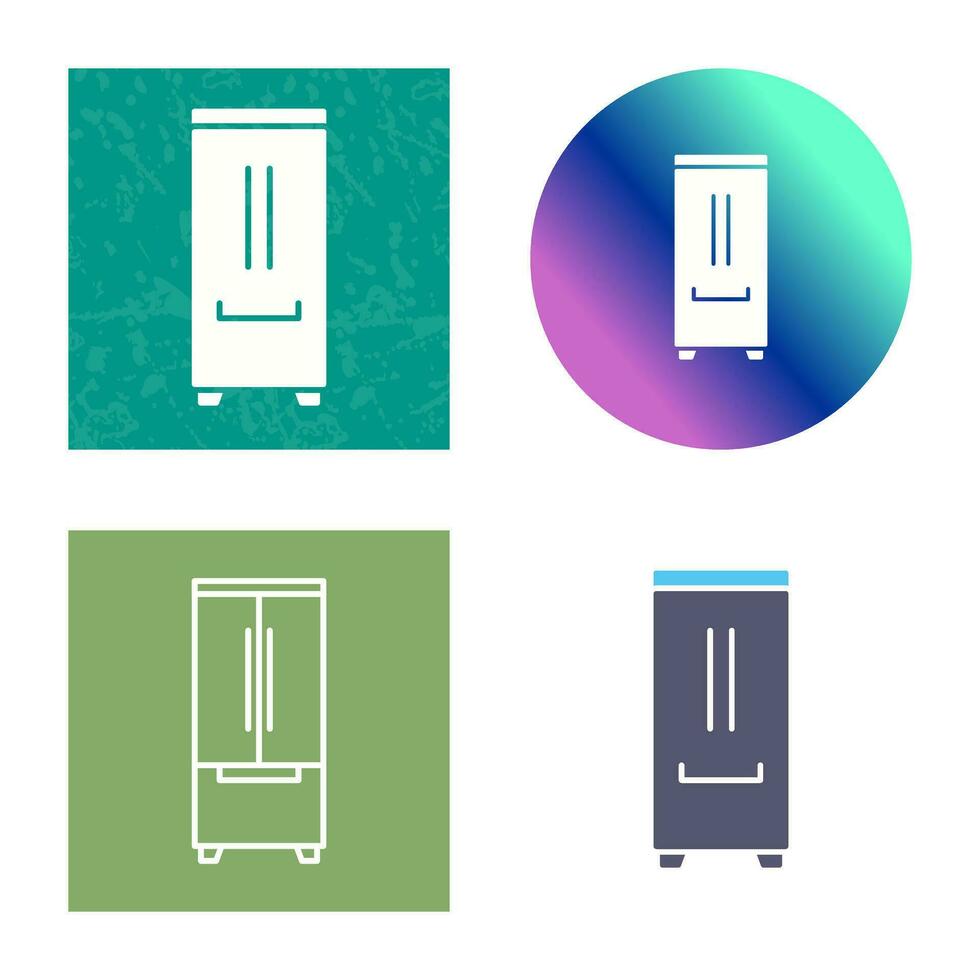 Refrigerator Vector Icon