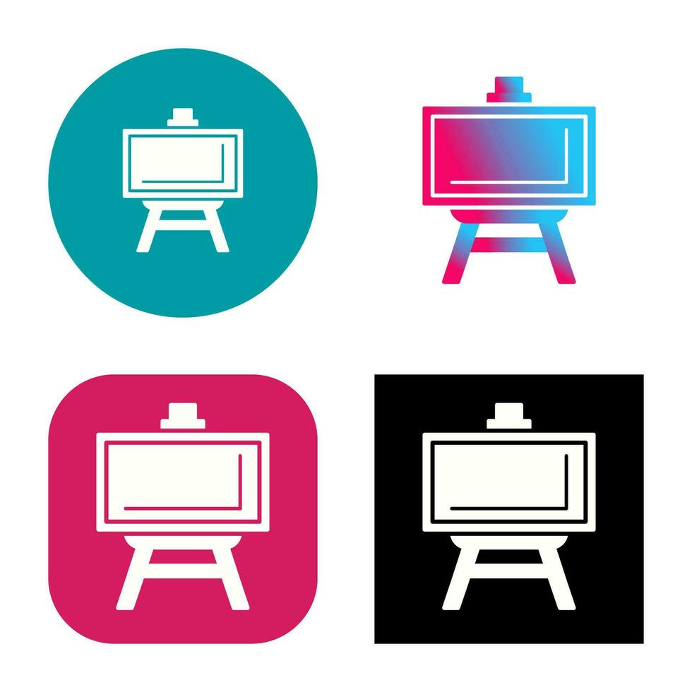 Easel Vector Icon