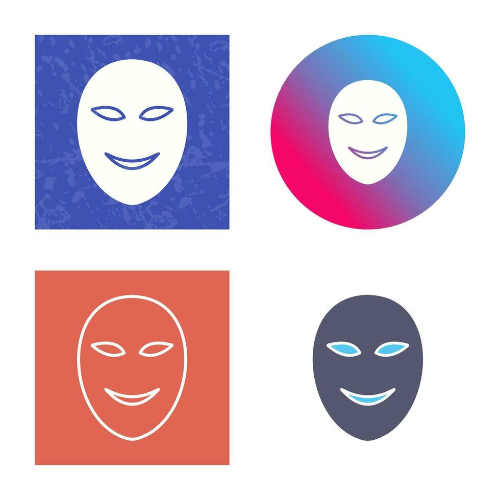 Ancient Face Mask Vector Icon