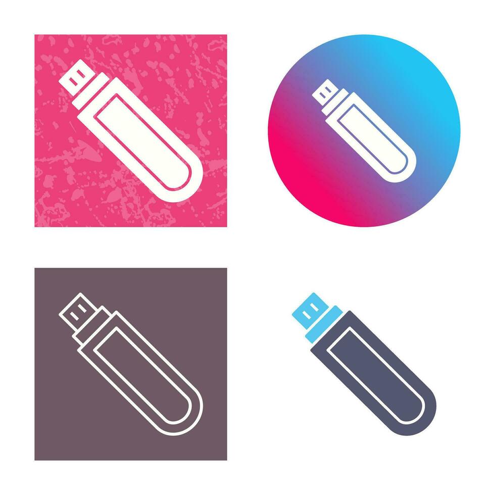 Unique USB Drive Vector Icon