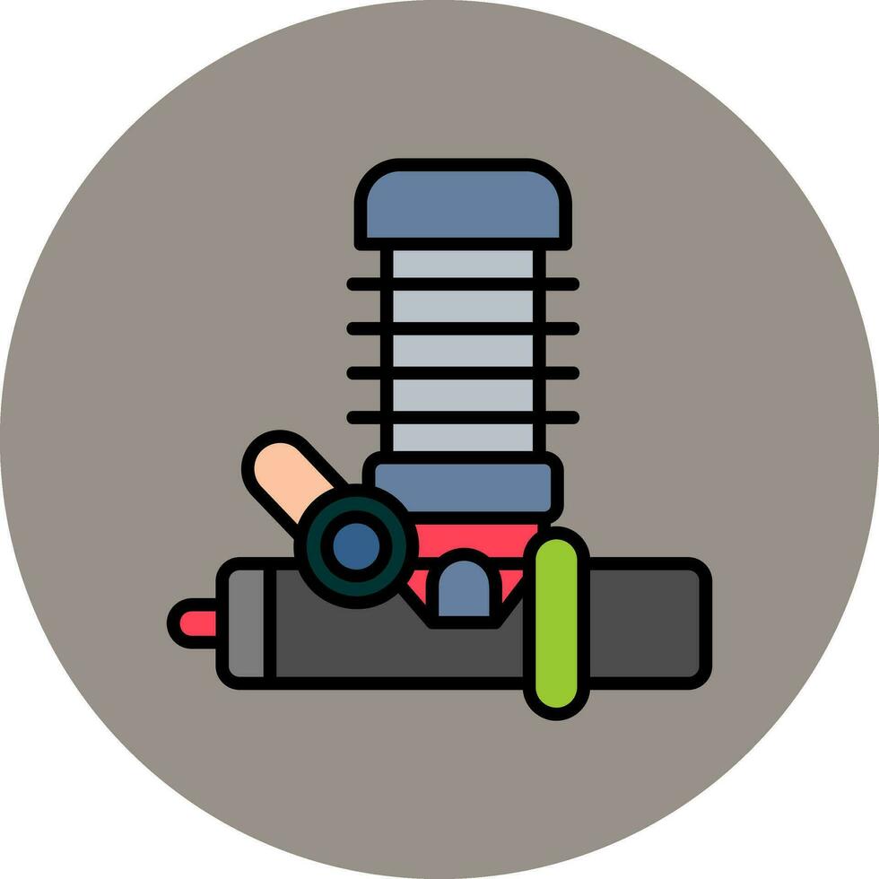 icono de vector de motor