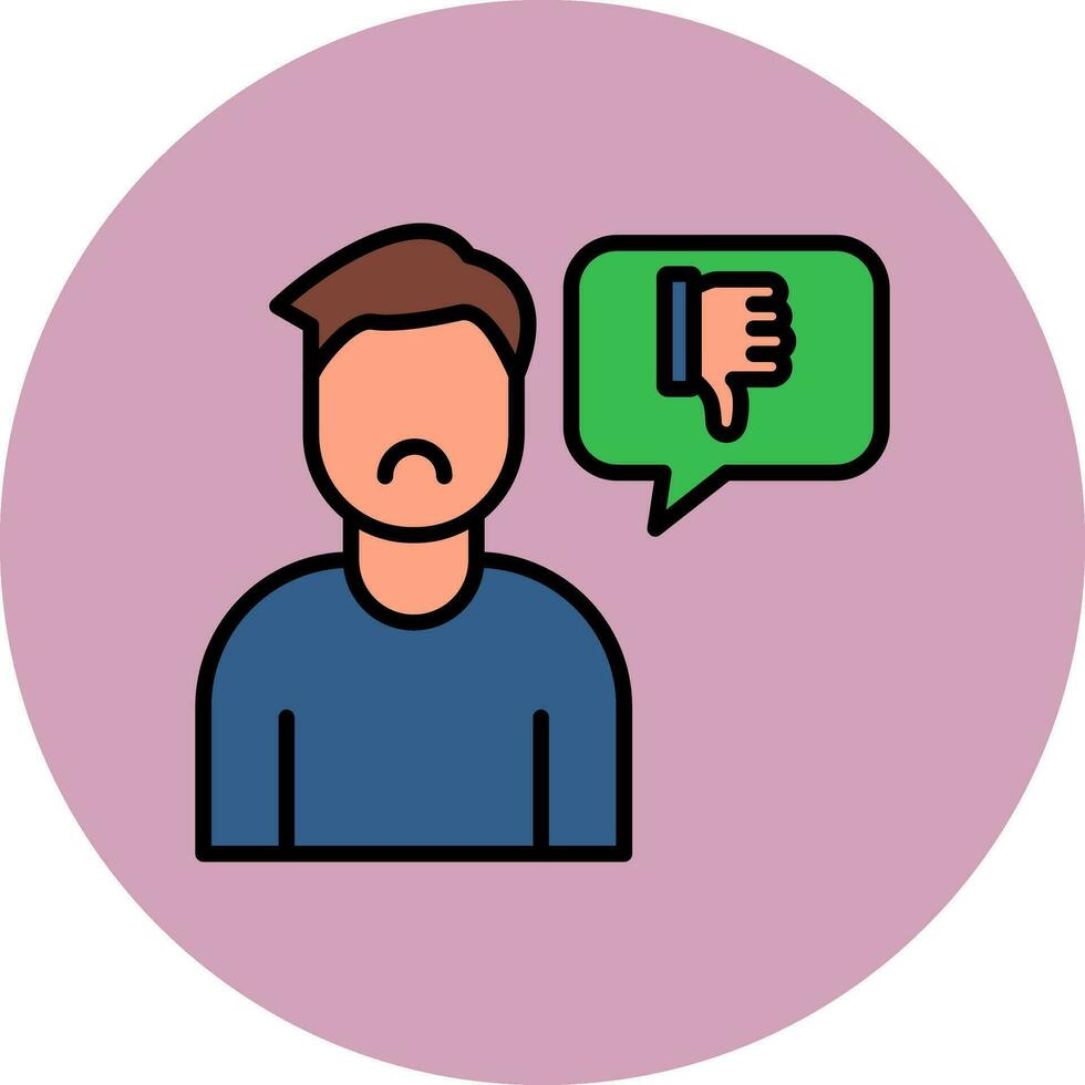 Dislike Vector Icon