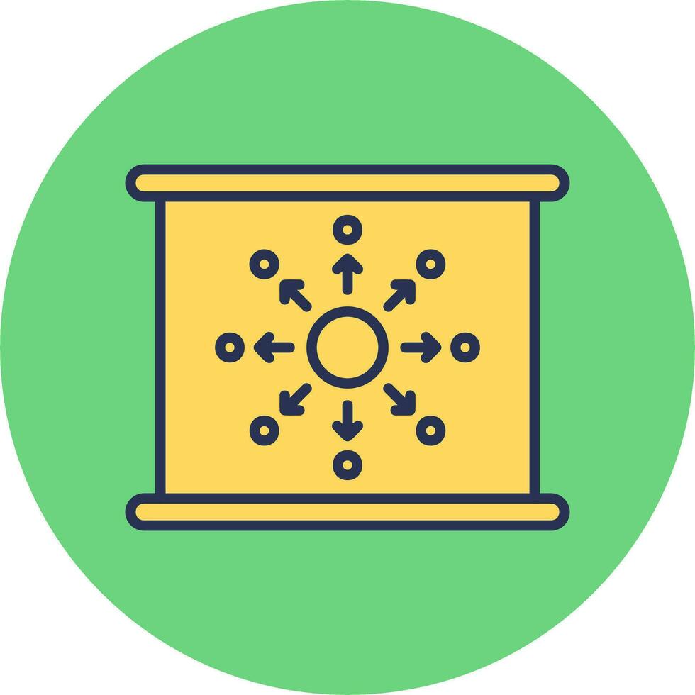 Diffusion Vector Icon