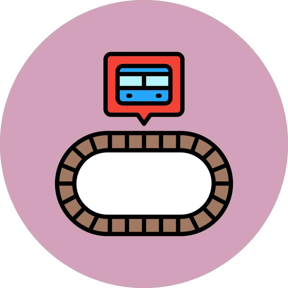 Railway Vector Icon