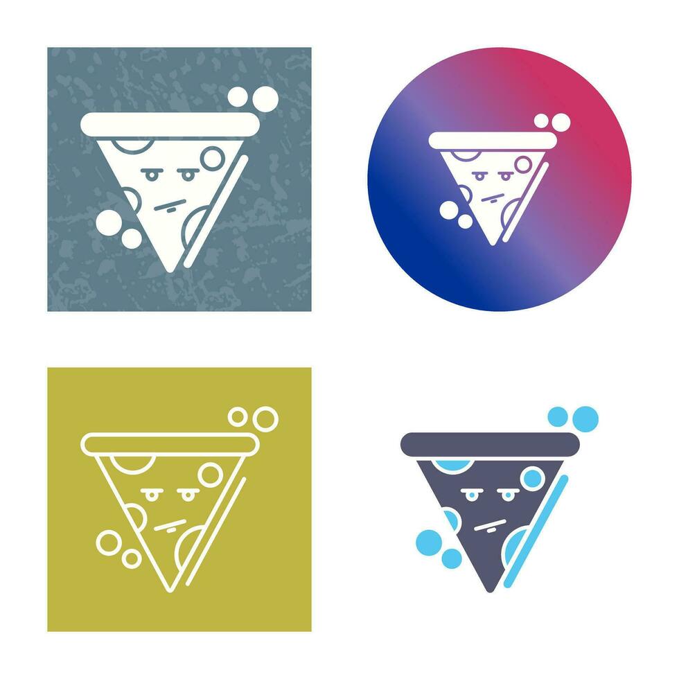 icono de vector de pizza