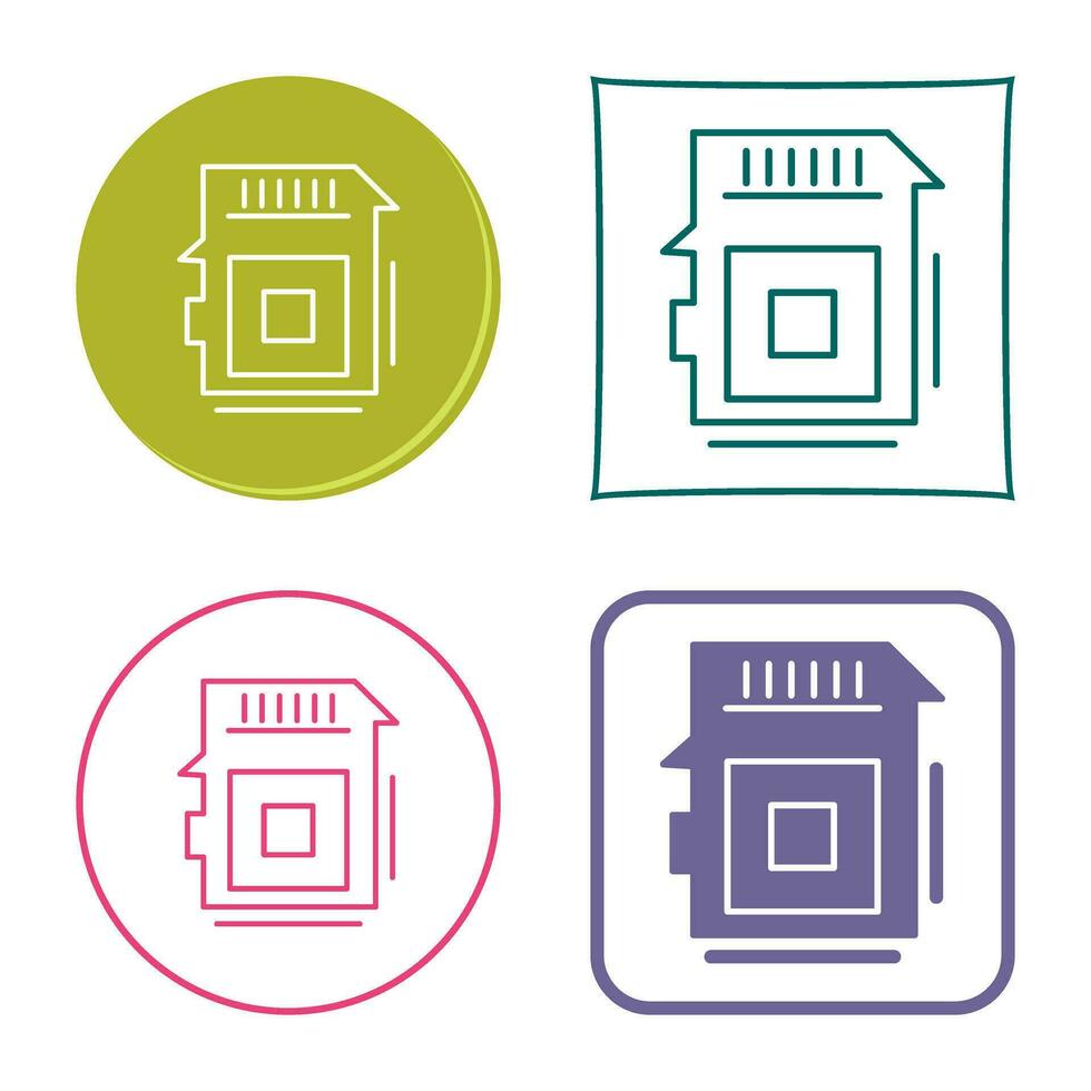 Sd Card Vector Icon