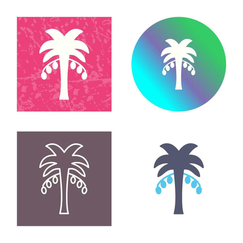 Coconut trees Vector Icon