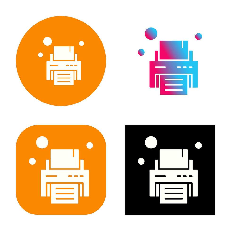 Printer Vector Icon