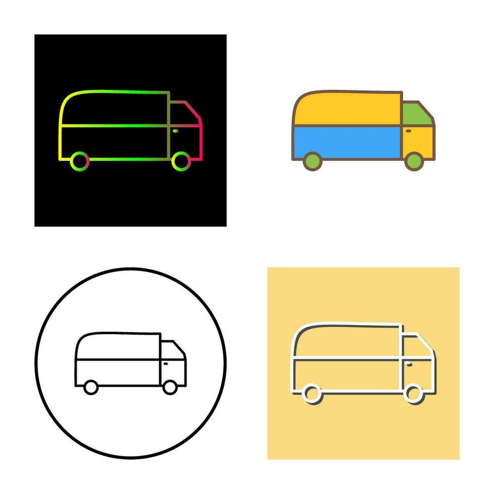 Unique Home Delivery Vector Icon